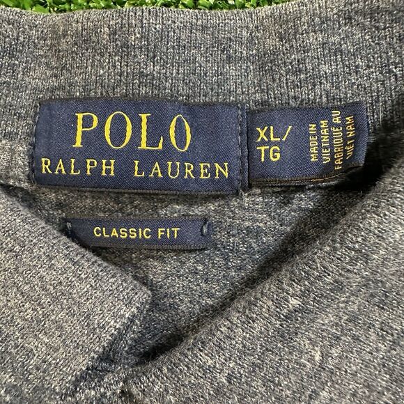 Polo Ralph Lauren Classic Fit Men’s Short Sleeve Pull Over Collared Shirt XL TG - Picture 3 of 8